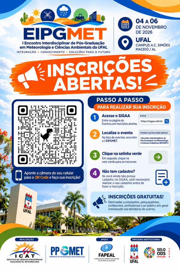 EIPGMET_ Inscrições Abertas