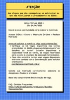 Rematrícula 2025.1